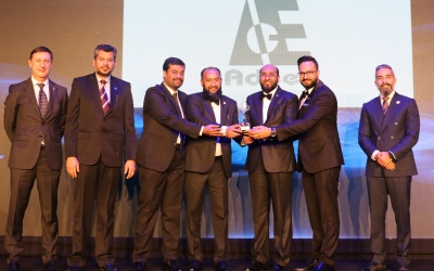 Adeeb Group won Best MEP Company of the Year at the IRECMS Dubai Awards