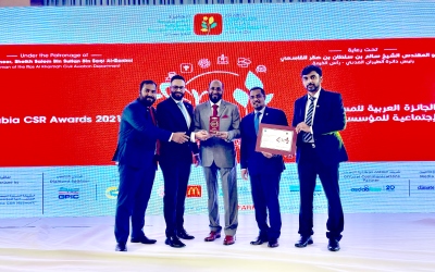 Adeeb Group receives Special Recognition Award in Partnerships & Collaboration Category at the Arabia CSR Awards 2021