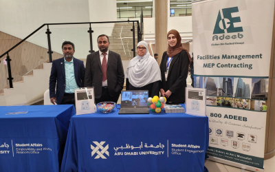 Adeeb Group Participates in Abu Dhabi University Career Fair 2025